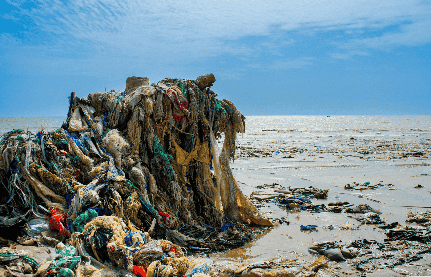 How does mismanagement fuel marine pollution?
